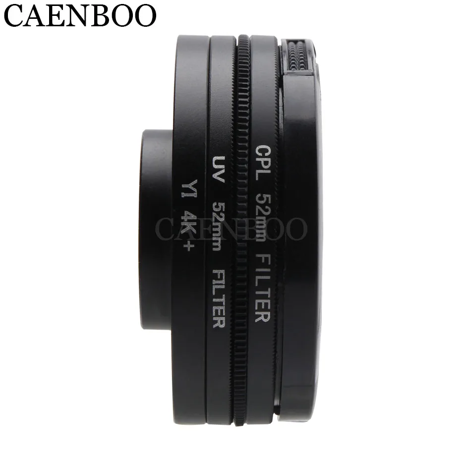 CAENBOO عدسة مرشحات ل XiaoMi يي 4K + زائد التعميم CPL UV C-PL الرياضة عمل كاميرا حامي ل Xiaomi يي 4K لايت اكسسوارات