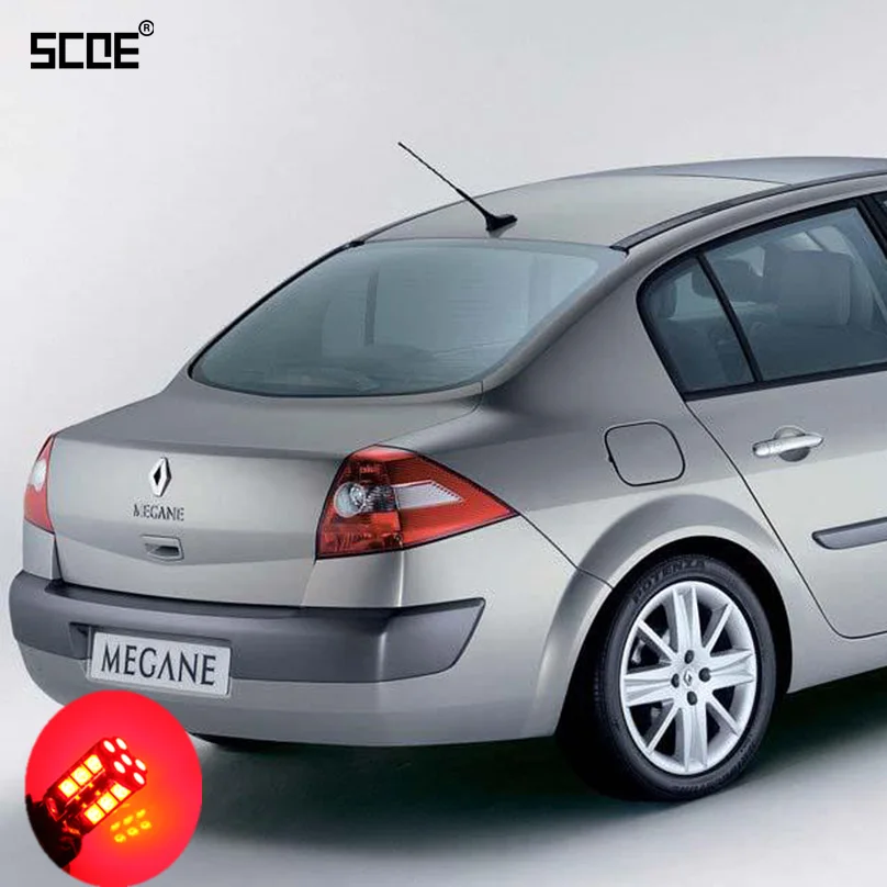 For Renault Megane 2 SCOE New High Quality 2X 60SMD LED Brake /Stop /Parking Rear /Tail Bulb /Light Source Car Styling