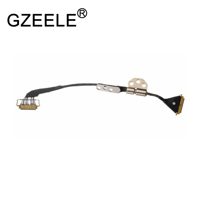 Gzeele-cabo flex + dobradiças, tela lcd de 13 polegadas, para apple macbook air a1369