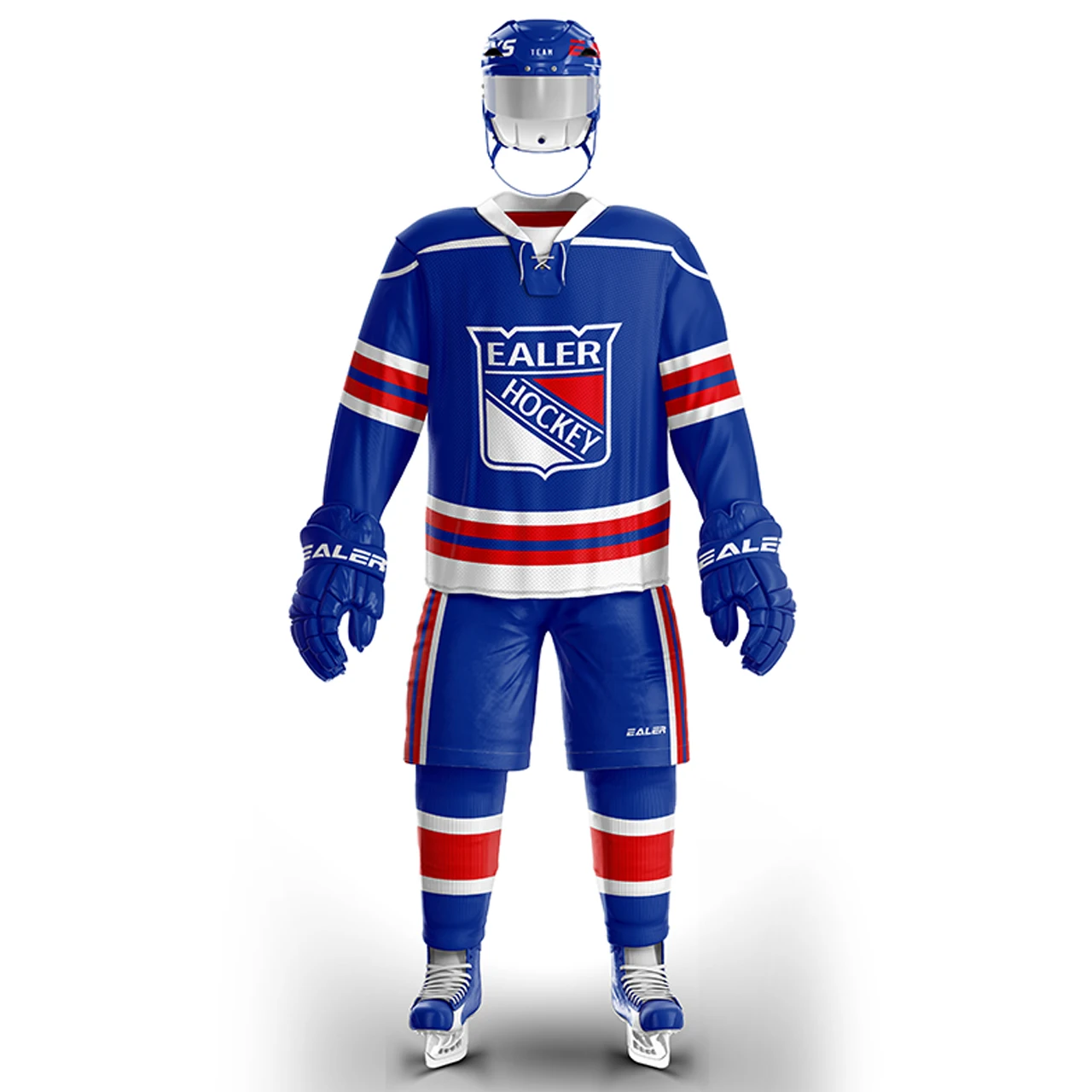 Han Duck free shipping Rangers ice hockey practice jerseys With Logo in stock E036 customized any name and number