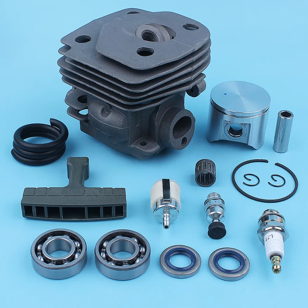 Imagem -05 - Kit de Vedação de Óleo para Pistão de Cilindro 47 mm para Husqvarna 357xp 357 xp 359 Epa 537157302 Motosserra 537248502 Peça de Substituição