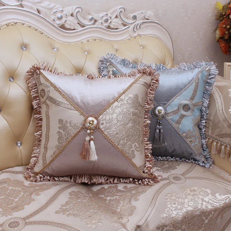 NEW Luxury upscale pillow pillow cushion sofa cushions Car Cushion  Home Decorative Pillows Rectangular square