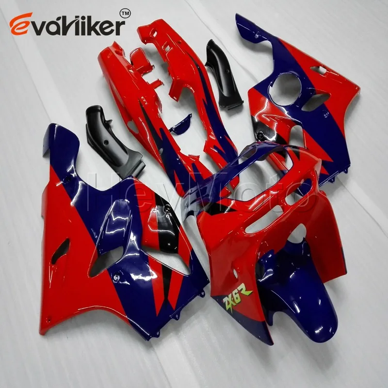 Motorcycle fairing for ZX6R 1994 1995 1996 1997 blue ZX-6R 94 95 96 97 ABS motorcycle bodywork kit