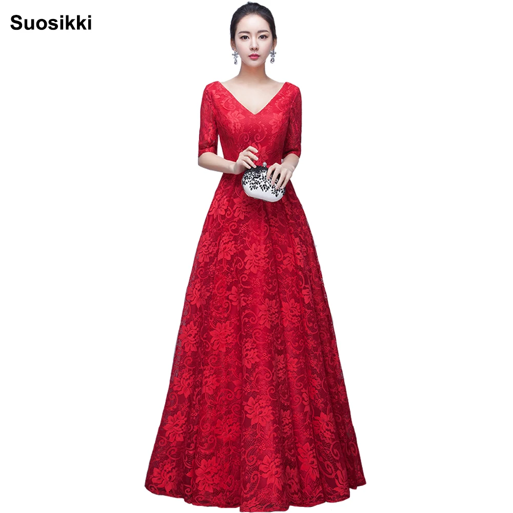 Suosikki-vestido largo para madre de la novia, prenda elegante hasta el suelo, talla grande, para ocasiones especiales