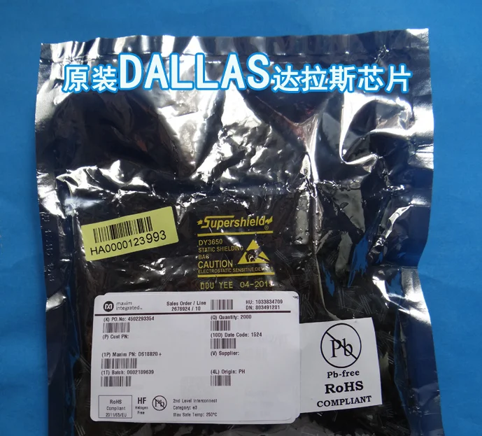 Sonda di temperatura ds18b20 per rilevatore di calore DALLAS cavo impermeabile in acciaio inossidabile 10m 7x0.16TS sensore di filo di rame in