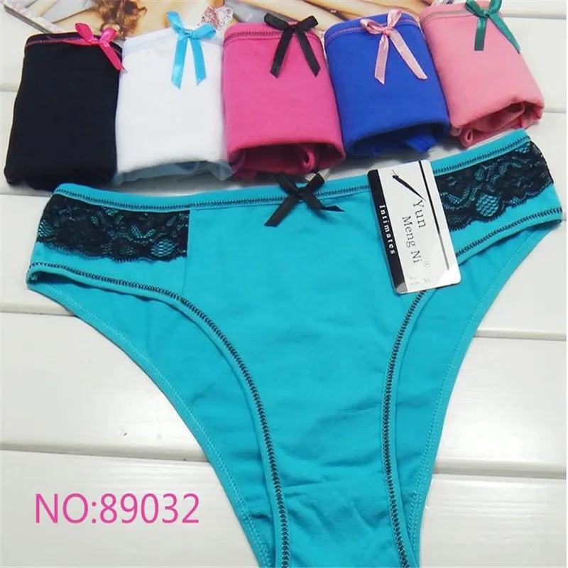 New Style 5pcs/lot Hot Selling Cotton Women\'s Briefs Sexy Low-waist Panties Ladies Briefs Underwear 86788