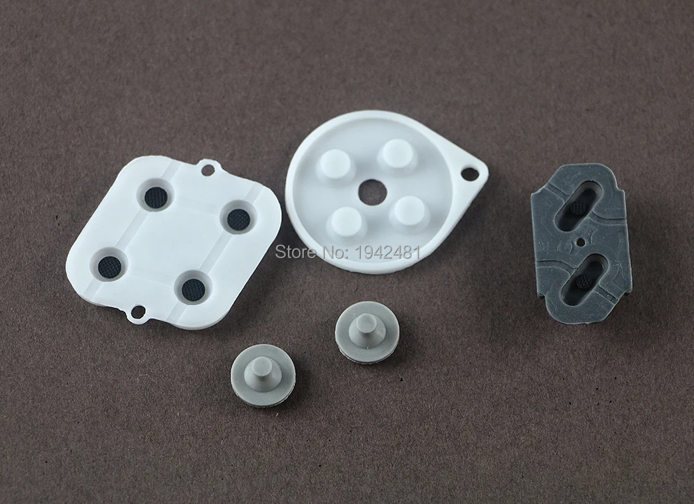 2 juegos de almohadillas de goma conductoras para controlador de repuesto SNES Super NES Nintendo de alta calidad