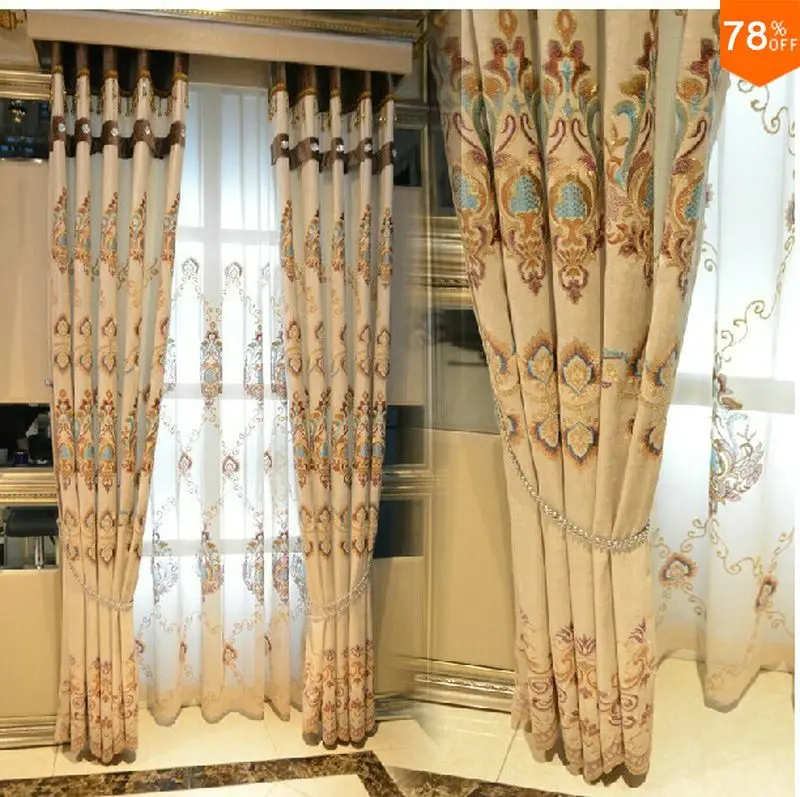 

Wholesale Best s Flowers Blinds decoration Tulle Sheet curtain decorations Include Valance And Bead & Beads Rope curtains