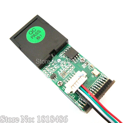 2pcs/lot UART interface Fingerprint Recognition Module Optical Fingerprint Module fingerprint sensor Two times development