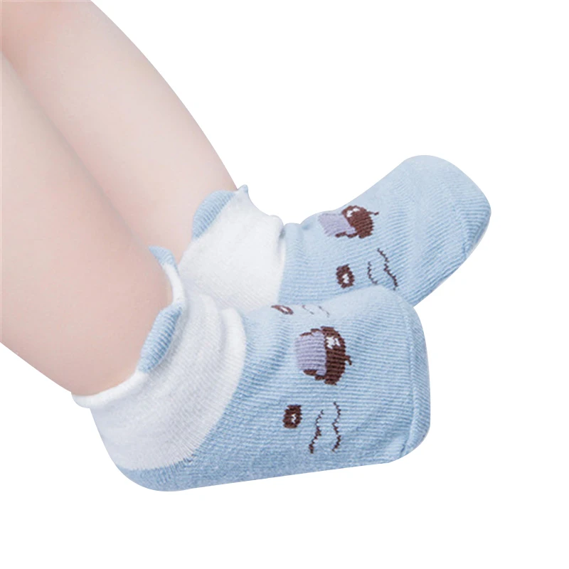 Summer Cotton Kids Socks for Boys Girls Soft Ankle Socks Clothing for Children Gifts Cartoon Breathable Baby Socks for 0-2 Year