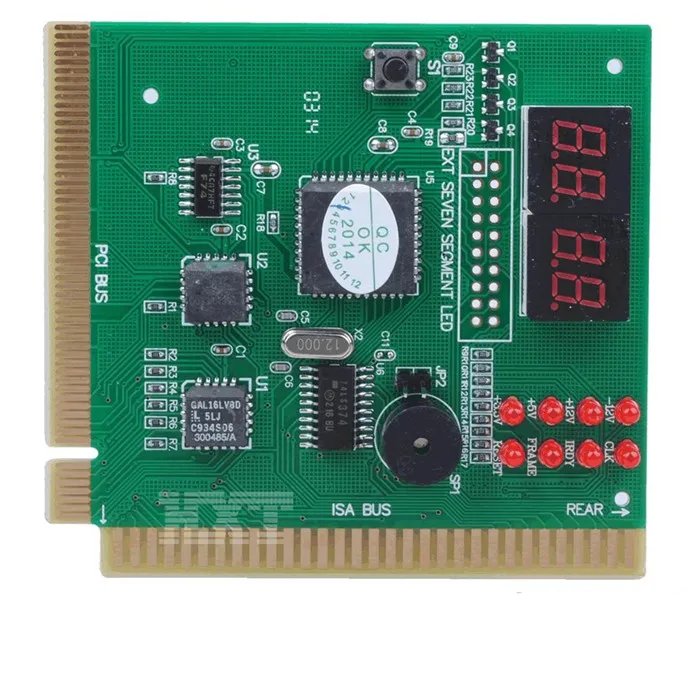 Analizador de diagnóstico PCI PC, tarjeta de 4 dígitos, comprobador de poste de placa base, 3 unids/lote