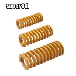 4/8/10Pcs Imported Length Bore 3/4/5mm Outer diameter 6/8/10mm Length15/20/25mm 3D Printer Level Spring For Heated bed