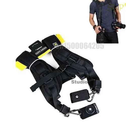 Free ship Quick Strap Double Shoulder Belt Strap Neck Strap for 5D2 5D3 5D4 6D 650D 700D 600D D850 D800 D750 D610 D500 D600 D90