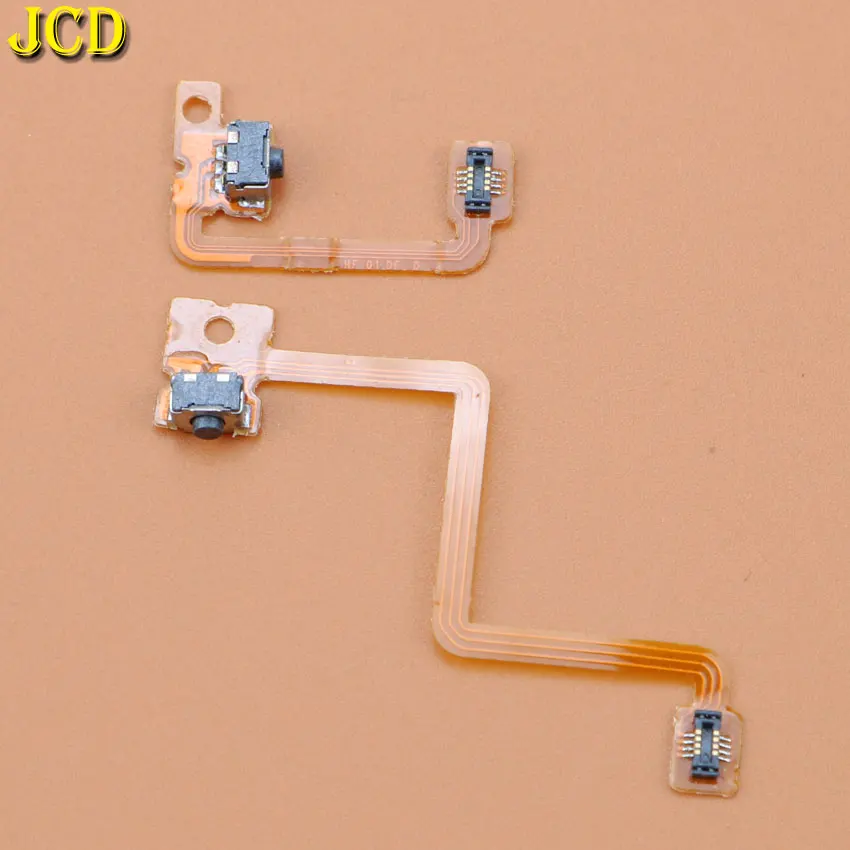 JCD 1Pair Left Right L/R Button Switch Trigger With Ribbon Flex Cable Replacement For 3DS