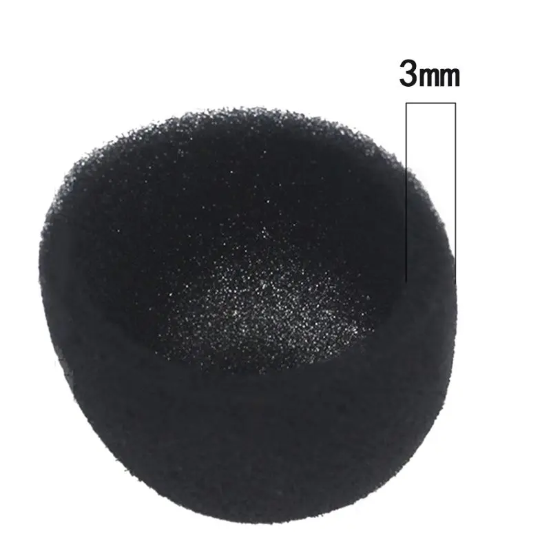 Black Round Ball Shape Microphone Cap Windscreen Grill Inner Foams Sponge for SM58 SLX24 PGX24 PG58 BETA58A Mic Cover