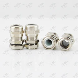 PG7 PG9 PG11 PG13.5 PG16 PG21 PG29 Nickel Brass Metal IP68 Waterproof Cable Glands Connector Wire