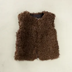 real Lamb fur gilet womens winter fashion 2018 women's vests from natural fur Our shop can customize all kinds furs coats