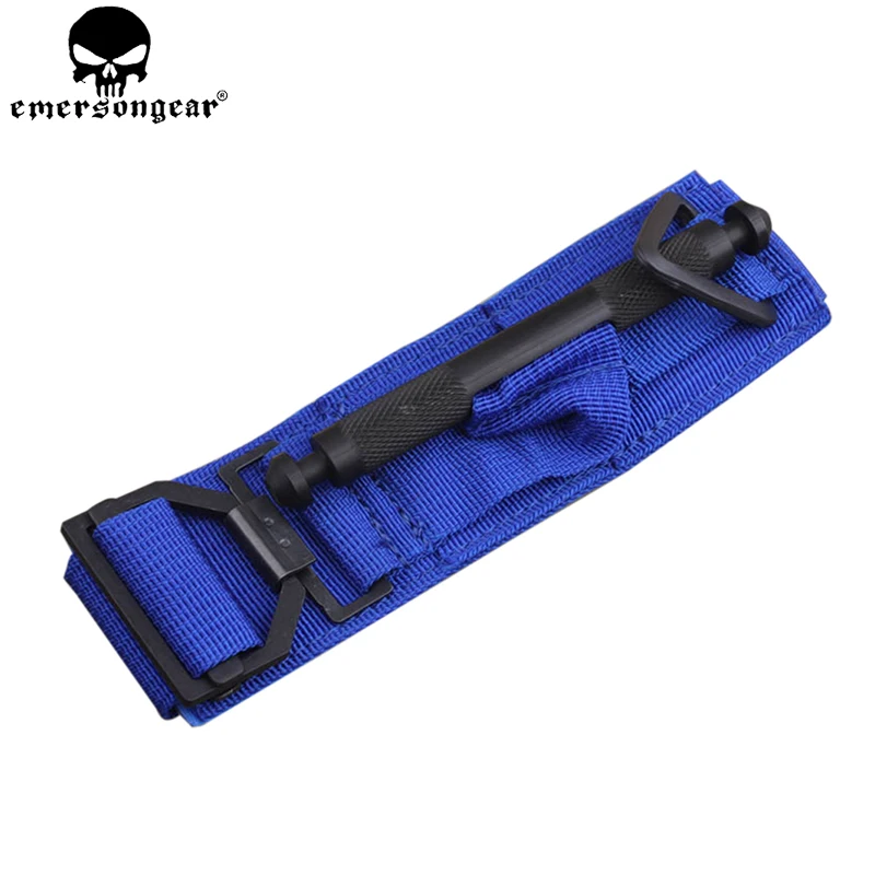 EMERSONGEAR Tactical Tourniquet Survival Game Wargame Issue First Aid Emergency Survival Medical Accessories Black Blue EM7866