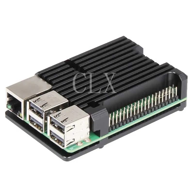 Raspberry Pi Shell Doos Raspberry Pi Algemene Aluminium Legering Warmteafvoer Shell Voor Raspberry Pi 2B/3B/3B +