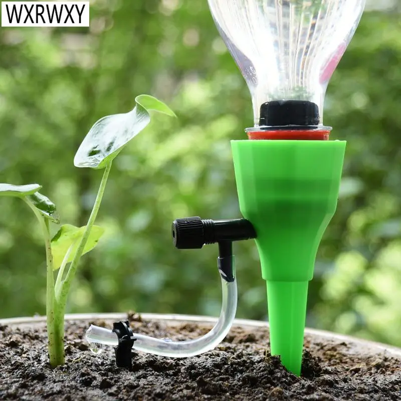 Automatyczny system nawadniania kropelkowego DIY Automatyczne nawadniacze roślin stożkowe nawadnianie wodą Doniczka nawadnianie roślin 1szt