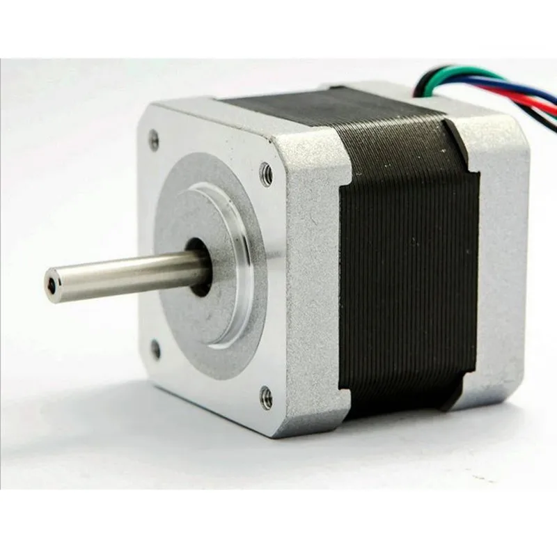 

1.8 degree Nema17 stepper motor 48mm 1.68A 0.44Nm 4.4kg.cm 42HS48-1684 Nema17 motor 63 OZ-in 4-lead for 3D printer