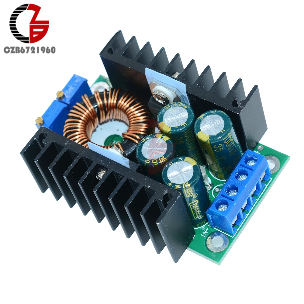 XL4016 DC-DC 300W 9A Step Down Buck Converter Adjustable 5-40V to 1.2-35V Power Supply Voltage Regulator LED Driver Module 12V