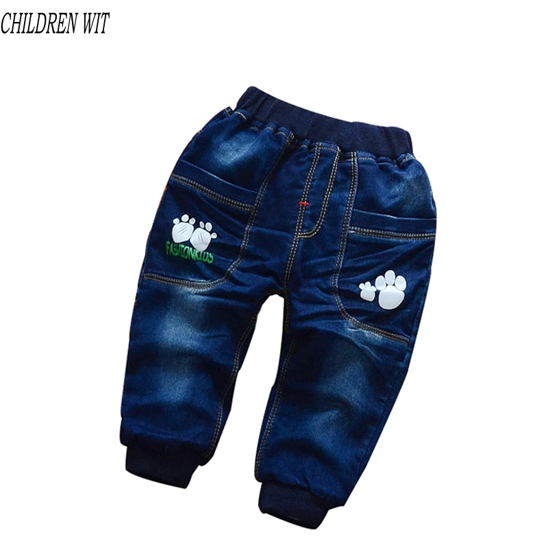 2017 Spring&autumn baby pants High quality fashion boys jeans baby boy pants 0-3 year Harem pants Casual trousers Children Wit