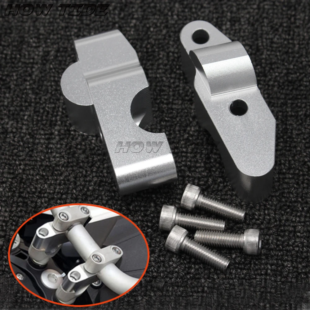 For Benelli BJ600 BN600 TNT600 BN600i Motorcycle Accessories CNC handlebar risers Bar clamp extend adapter with bolts