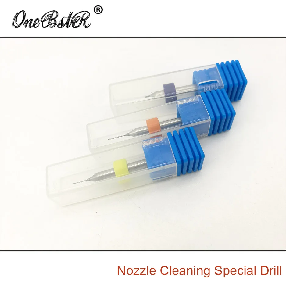 3Pcs/Lot 3D Printer Nozzle Drill Bit 0.2 0.25 0.3 0.35 0.4 0.5 0.6 0.8 1.0 Nozzle Cleaner For 3D Printer Nozzle