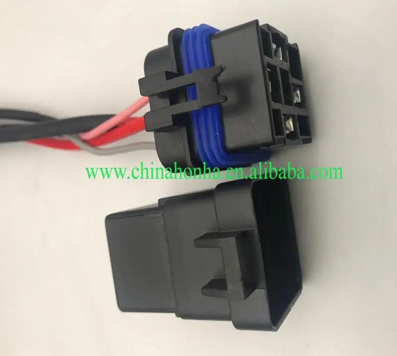 freeshipping New 2 pcs/Lot Waterproof Integrated 12v 40A 4pin Automobile  Relay and Relay Holder