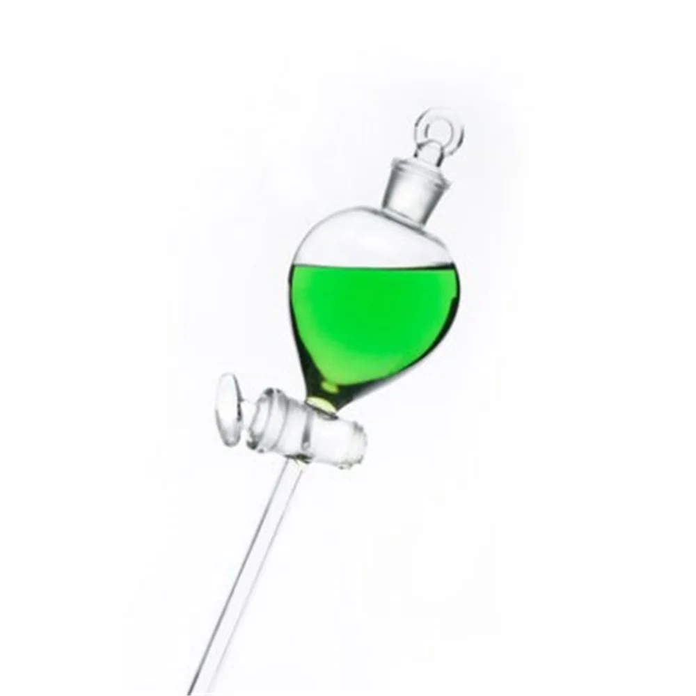 500ml Lab Glass Dropping Funnel Ball Shape With Glass Stopcock Metering Tool Lab Supplies