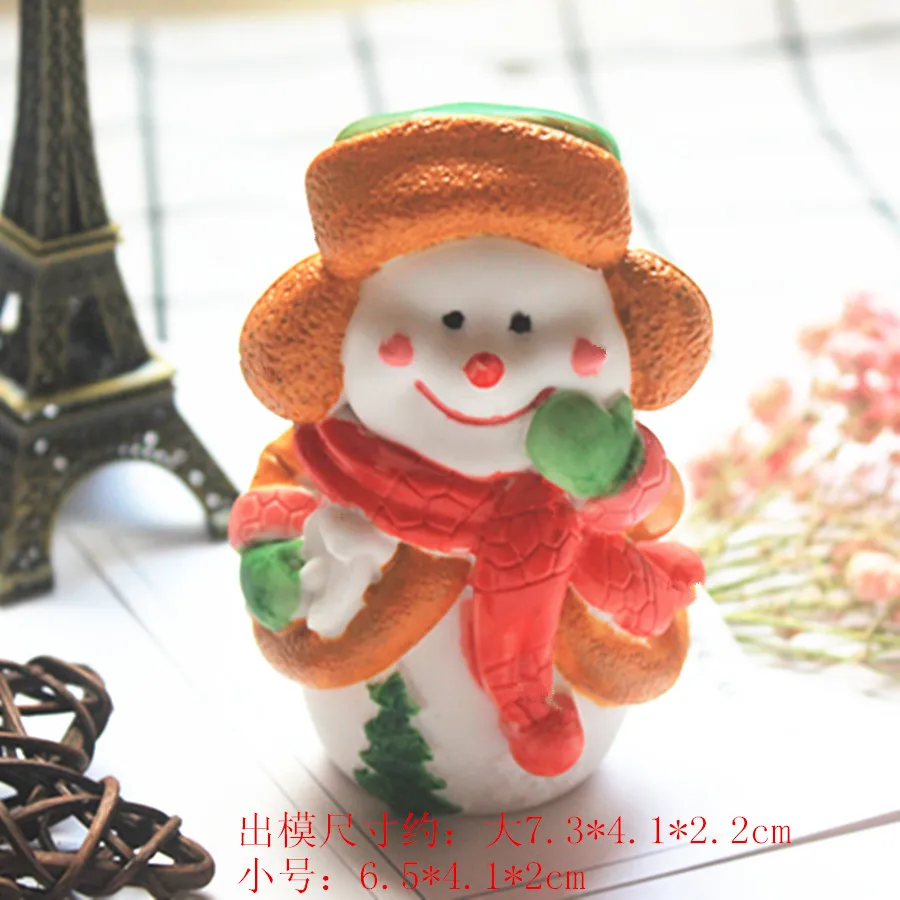 

Snowman chocolate mould soap mold cake mould