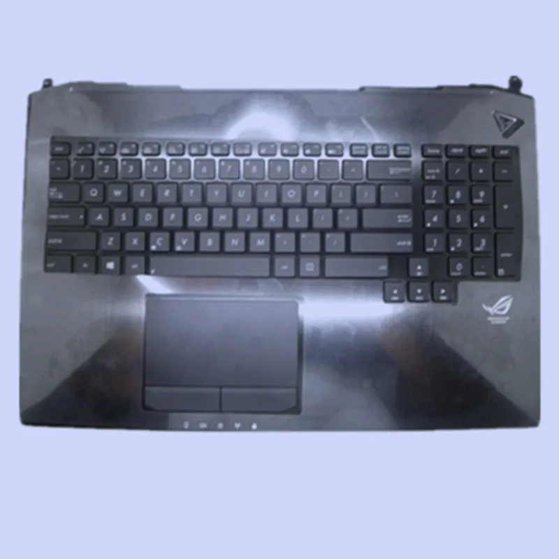 Palmrest do Portátil com Alemão gr e Língua dos Eua Teclado Retroiluminado para Asus G750 G750jh G750jm G750js G750jw G750jx G750jz Novo