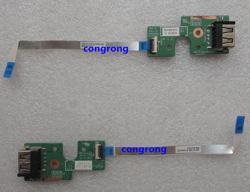 LA58C USB Board For Lenovo B580 V580C B590 Series FRU 90000571 55.4XH03.001G