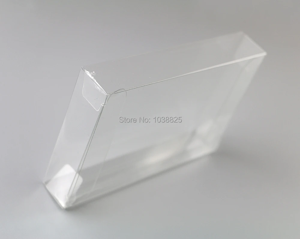 10 ชิ้น/ล็อตใสตลับหมึกสําหรับ Nintendo N64 การ์ดเกมพลาสติก PET กรณีกล่อง