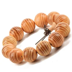 Agathis albaPrayer Beads Bracelet Elastic Blood dragon Wood  Buddha Bracelet Buddhist Prayer beads for Men Women 15/18/20MM