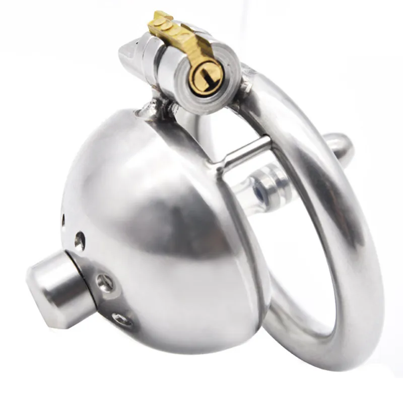 304 Stainless Steel Chastity Belt Super Small Male Chastity Device Adult Game Cock Cage With Urethral Catheter Sex Toys For Men