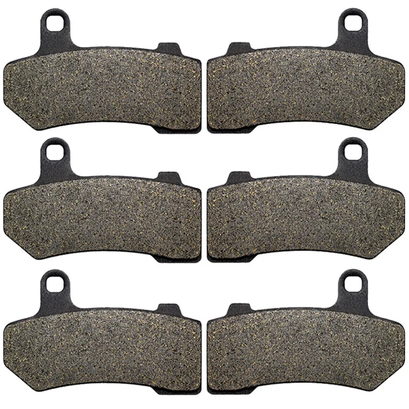 Front and Rear Brake Pads for Harley V-Rod VRSC VRSCR Street & Night Rod VRSCF Muscle 06-12 FLHR Road King 08-13