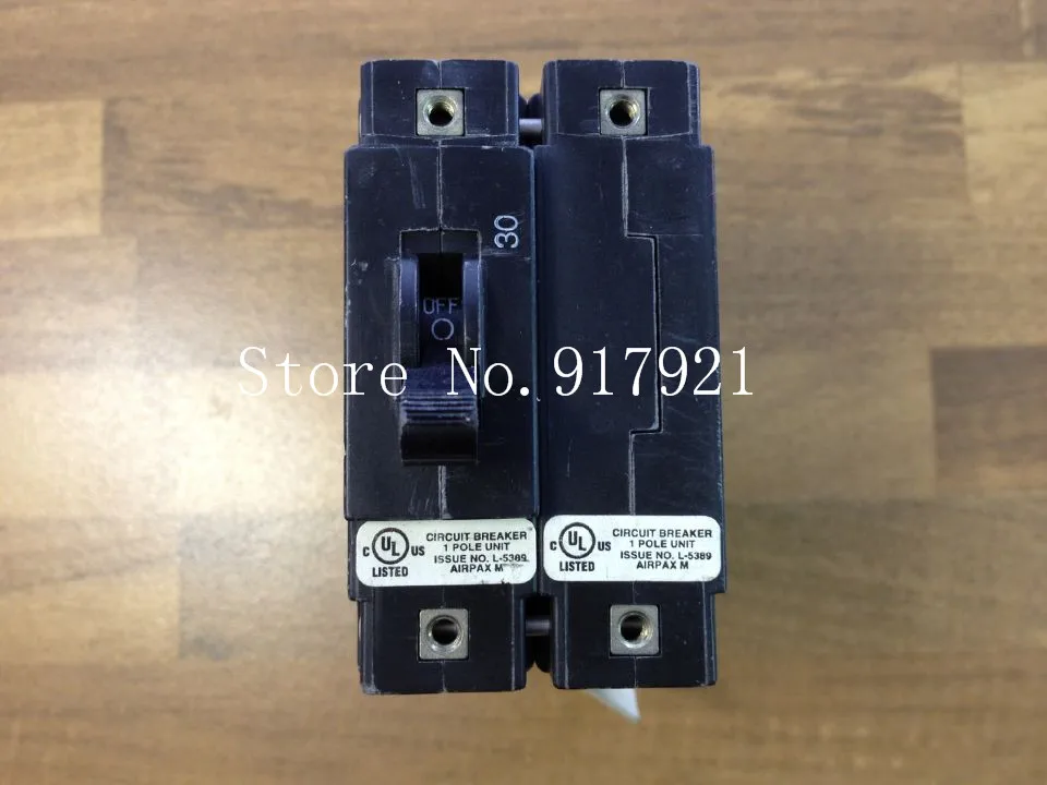 [ZOB] The United States AIRPAX Ebers LELII-31965-1-V 2P 37.5A 125V breaker  --5pcs/lot