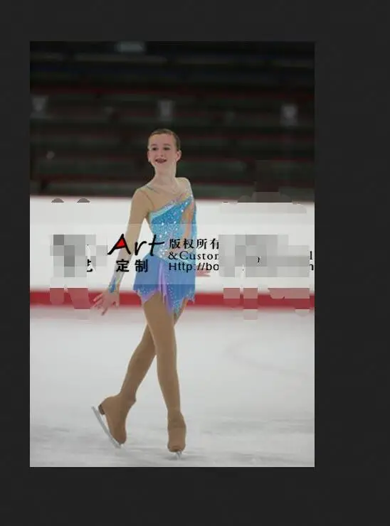 

ice figure skating dresses for girls hot sale girls competition skating dress custom skating clothing free shipping