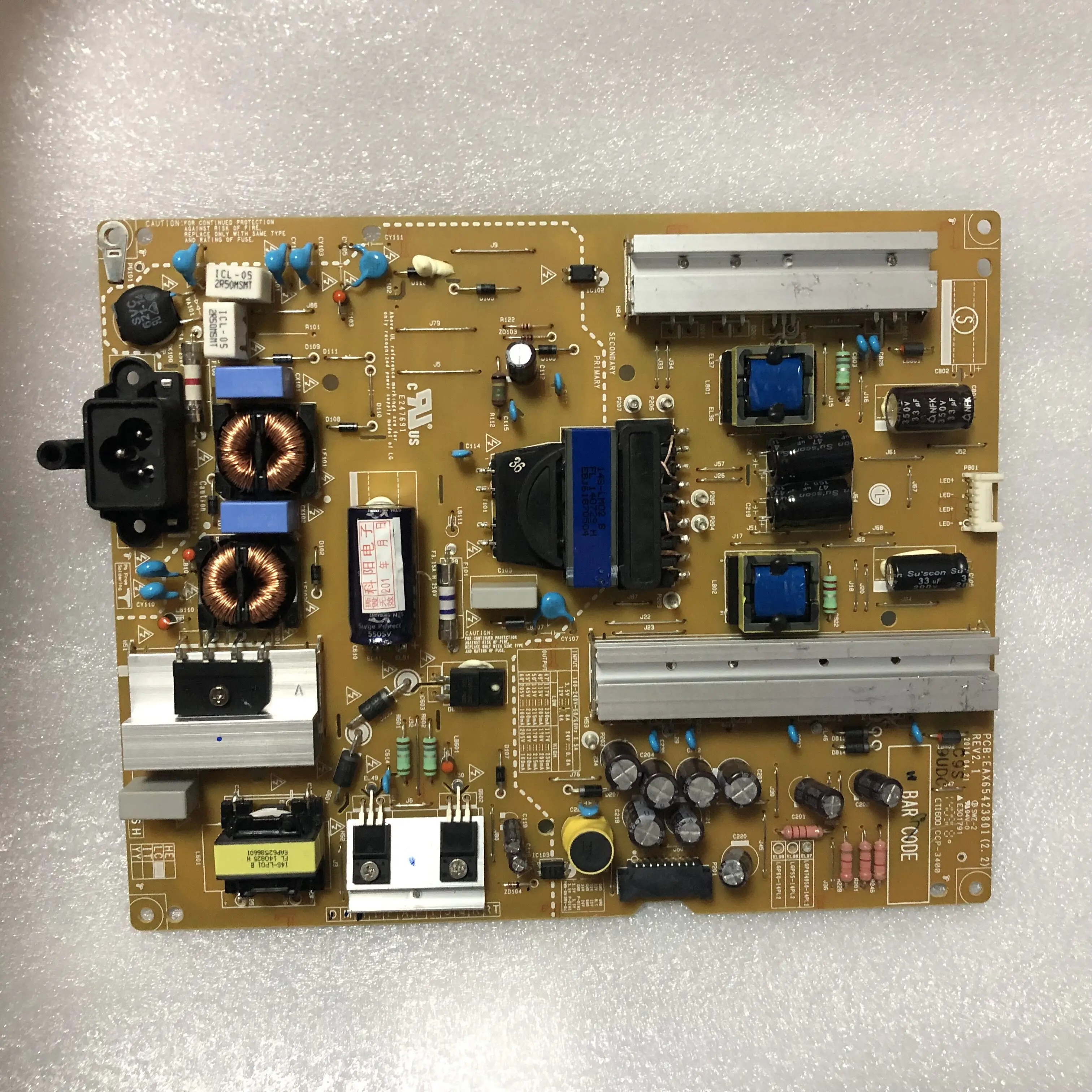 

new for 47inch-50inch power supply board EAX65423801 (2.2) (2.1) LGP474950-14PL2