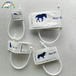 Reusable Blood Pressure Monitor Cuff for Dog Cat Mouse Animal Non-woven Fabric Newborn NIBP Cuff Veterinary Equipment