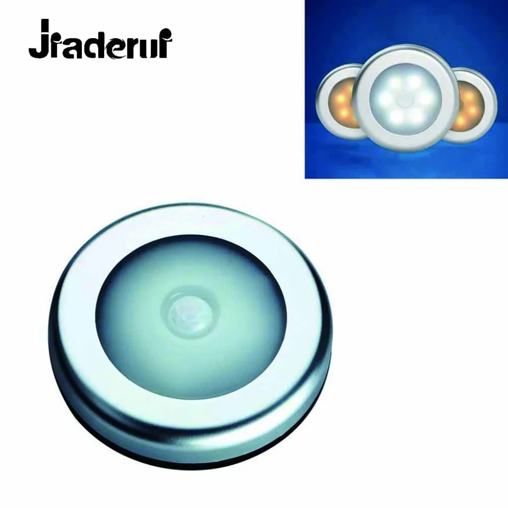 

Jiaderui Night Light Practical LED Induction Wardrobe Lamp PIR Body Motion Sensor Activated Wall Lamp Closet Corridor Cabinet