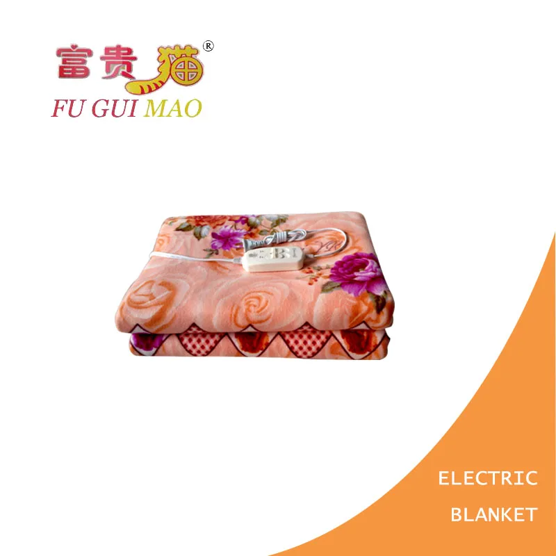 FUGUIMAO Electric Blanket Double Electric Heating Blanket Control Switch Plush Heated Blanket 220v Manta Electrica 150x180cm