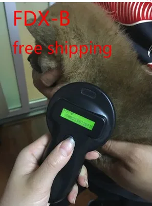 READELL FDX-b Handheld Animal Reader Animal chip reader dog chip reader cat chip Scanner Horse RFID Scanner