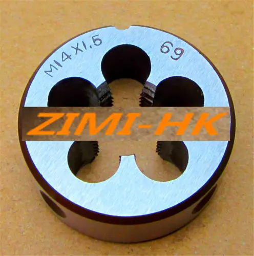 (1pcs) 14mm x 1.5 Metric Right hand Die M14 x 1.5 mm Pitch (The high quality )