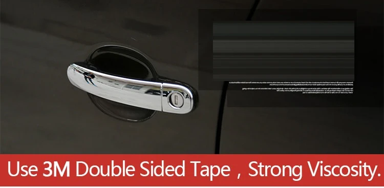 For Seat Leon MK2 2005-2012 1P Chrome Door Handles Covers Car Accessories Stickers Car Styling 2006 2007 2008 2009 2010 FR FR+