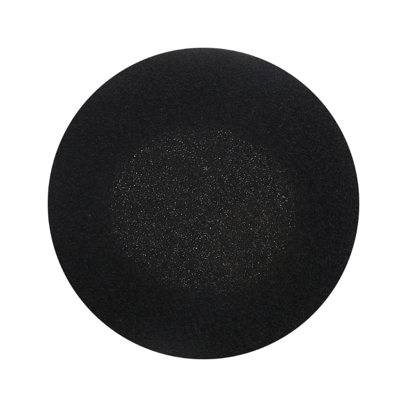 이어폰 액세서리 6 개 60mm 블랙 폼 이어 패드, 이어폰 패드 스폰지 이어 패드 헤드폰 커버 이어폰