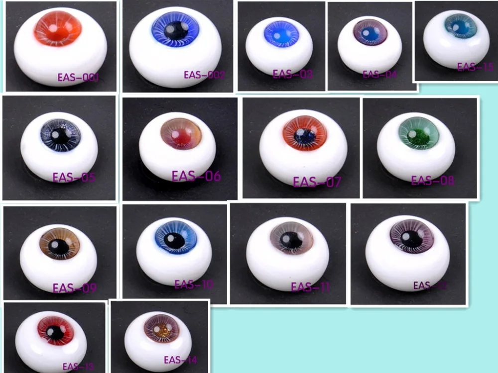 

EAS Hand made BJD Doll Glass eye YOSD MSD SD doll eyes fit for all doll ,Factory sale directly Free shipping