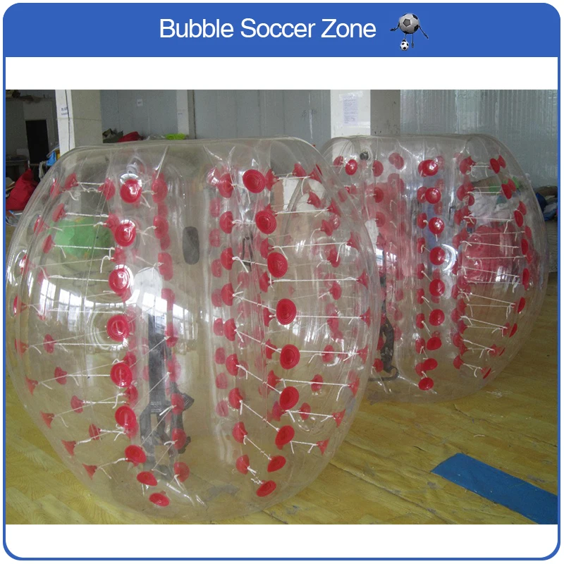 Free Shipping 1.5m 1.0mm TPU Inflatable Zorb Ball Loopy Ball Air Bumper Football Inflatable Bubble Soccer Body Football Bubble